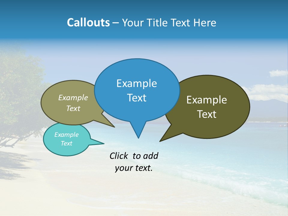 Untouched Relaxation Eden PowerPoint Template