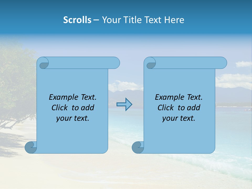 Untouched Relaxation Eden PowerPoint Template