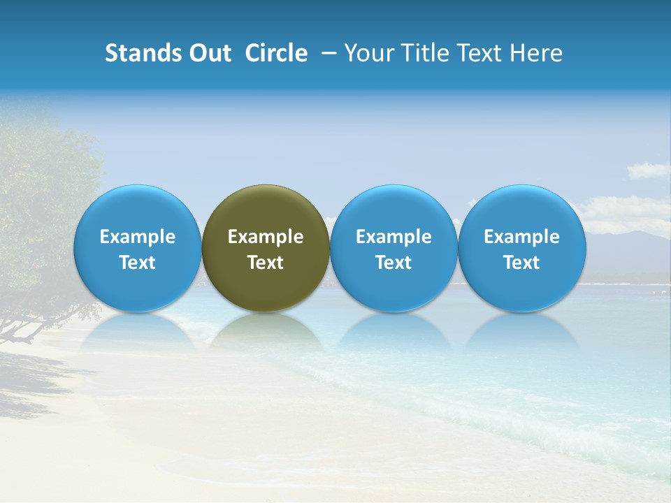 Untouched Relaxation Eden PowerPoint Template