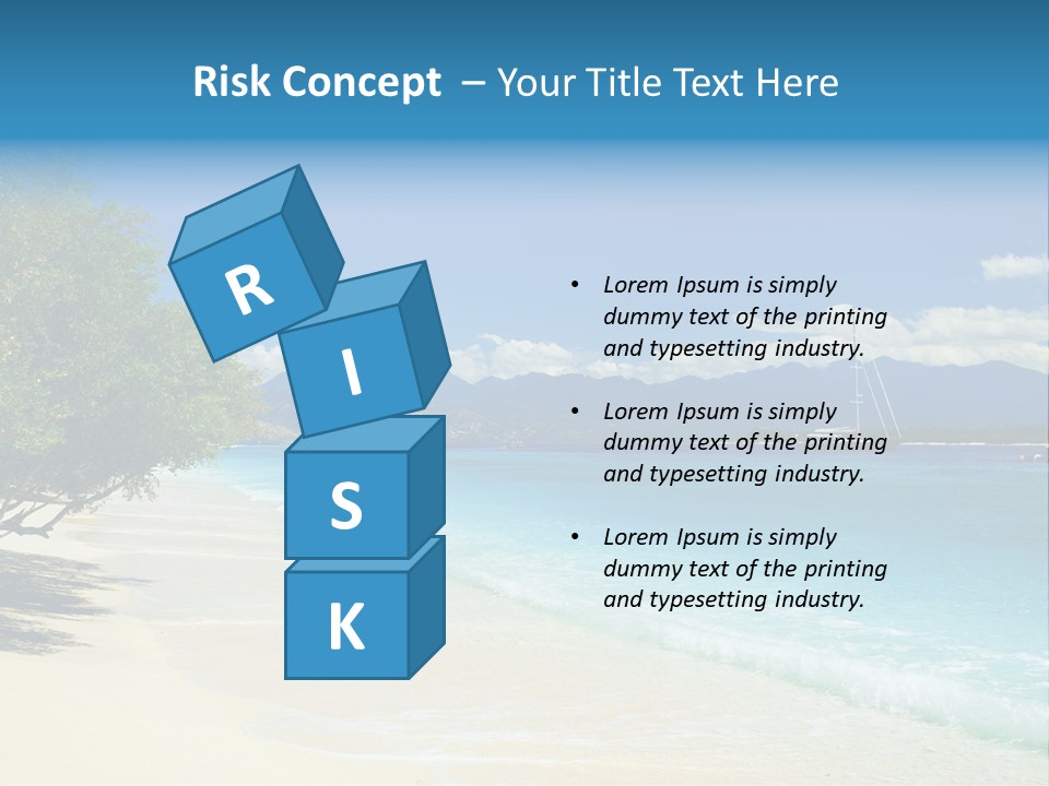 Untouched Relaxation Eden PowerPoint Template