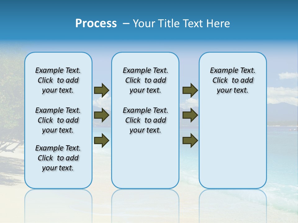 Untouched Relaxation Eden PowerPoint Template
