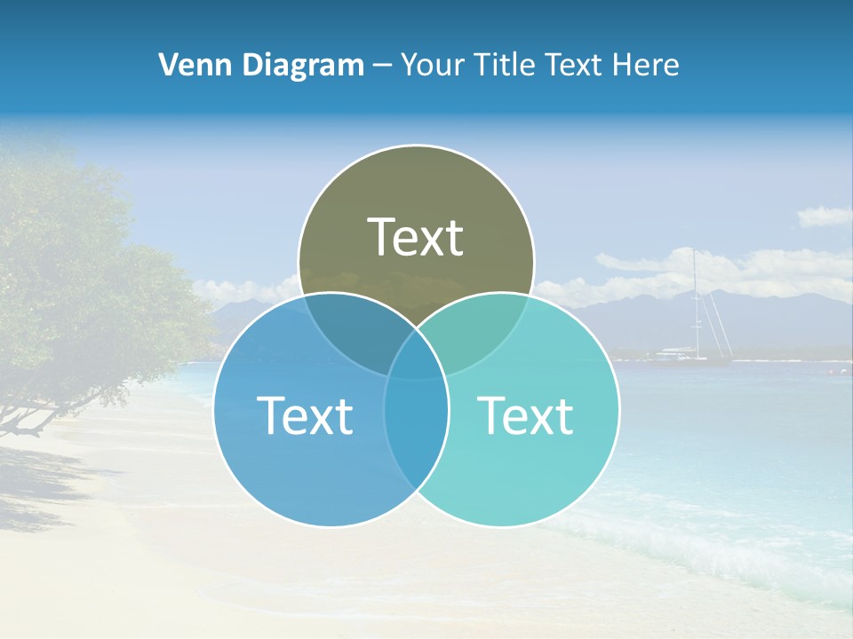 Untouched Relaxation Eden PowerPoint Template