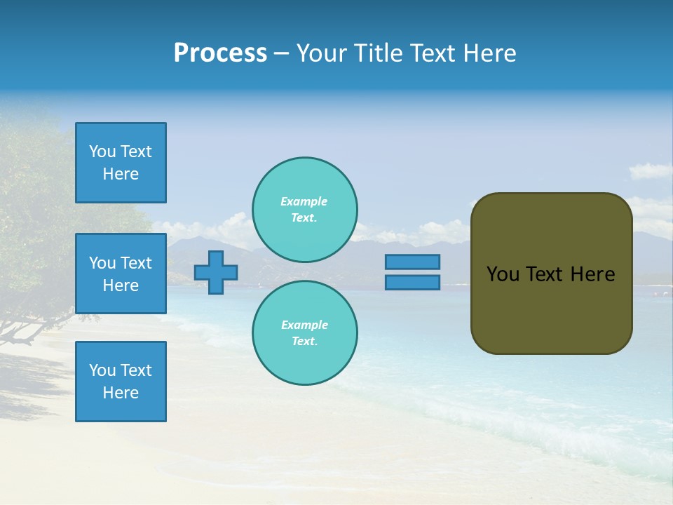 Untouched Relaxation Eden PowerPoint Template