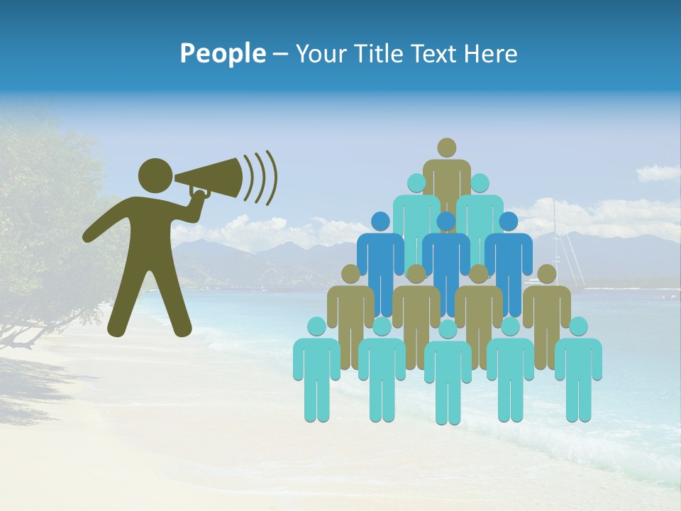 Untouched Relaxation Eden PowerPoint Template