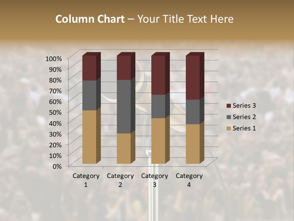 Stage Concert Head PowerPoint Template