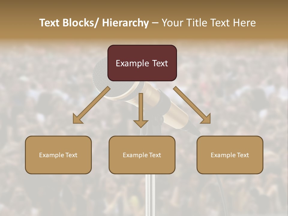 Stage Concert Head PowerPoint Template