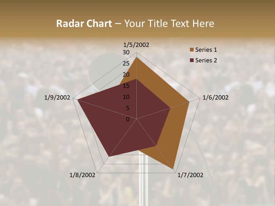 Stage Concert Head PowerPoint Template