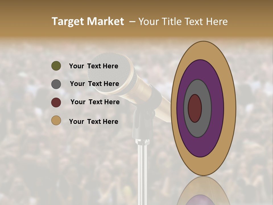 Stage Concert Head PowerPoint Template