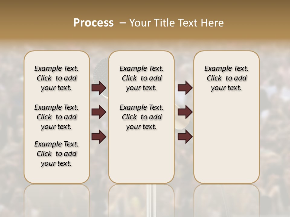Stage Concert Head PowerPoint Template