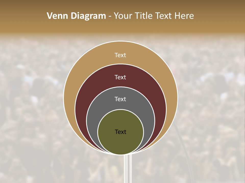 Stage Concert Head PowerPoint Template