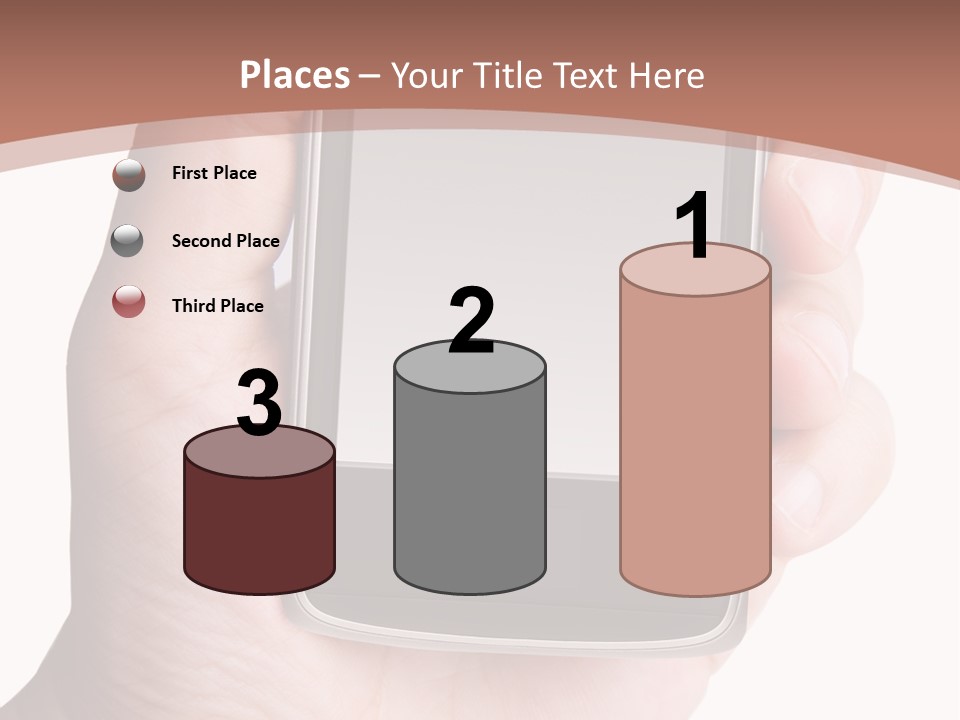 Dialing Cellular Isolated PowerPoint Template