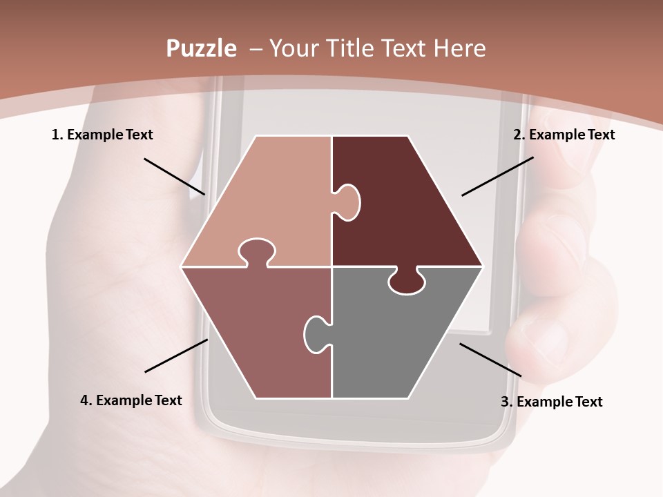 Dialing Cellular Isolated PowerPoint Template