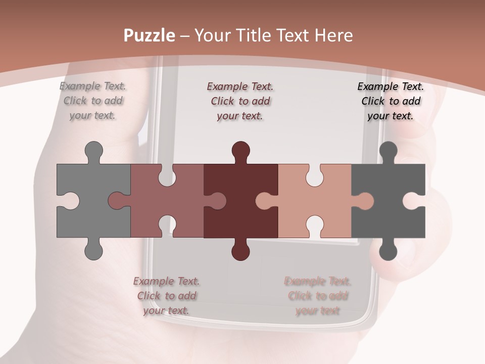 Dialing Cellular Isolated PowerPoint Template