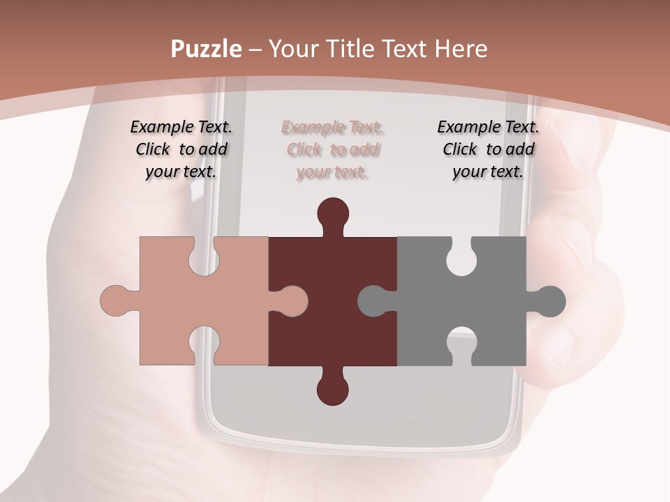 Dialing Cellular Isolated PowerPoint Template