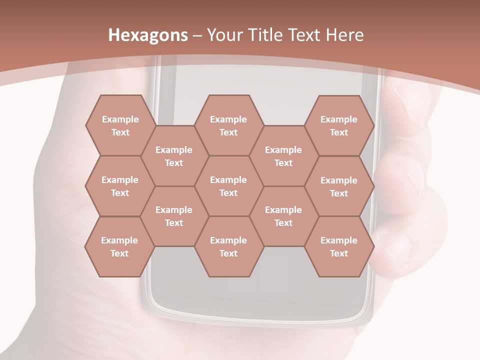 Dialing Cellular Isolated PowerPoint Template