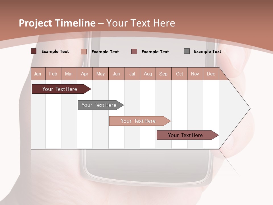 Dialing Cellular Isolated PowerPoint Template