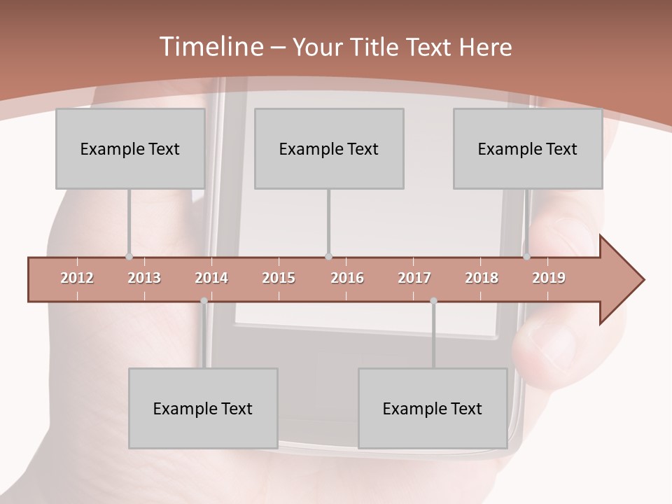 Dialing Cellular Isolated PowerPoint Template