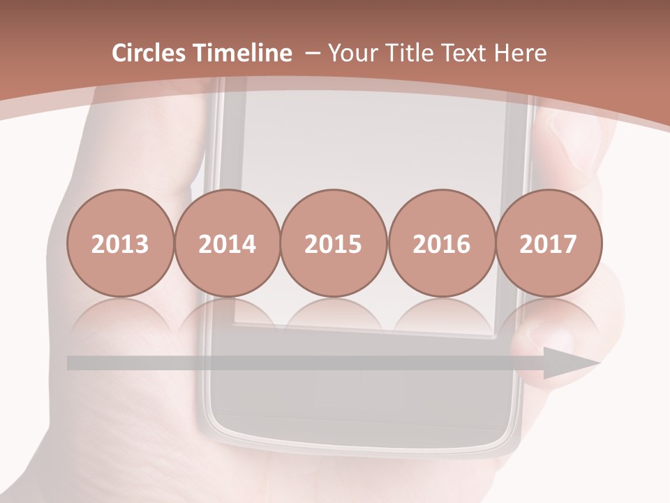 Dialing Cellular Isolated PowerPoint Template