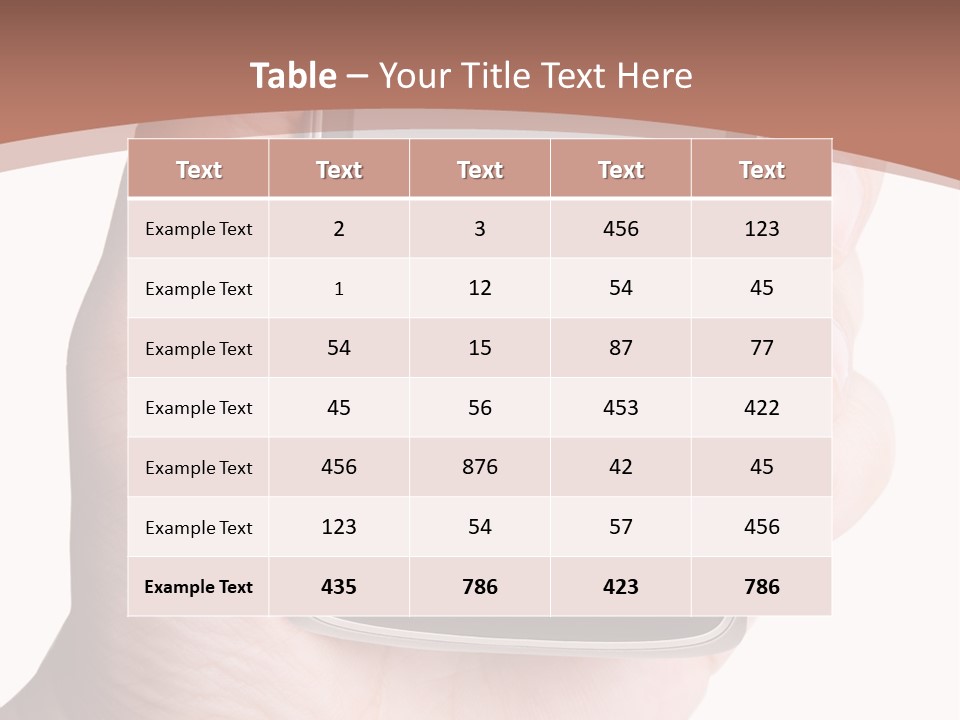 Dialing Cellular Isolated PowerPoint Template