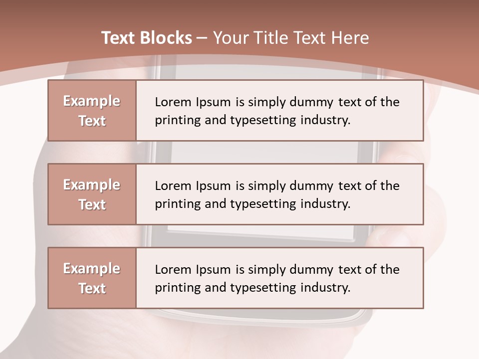 Dialing Cellular Isolated PowerPoint Template
