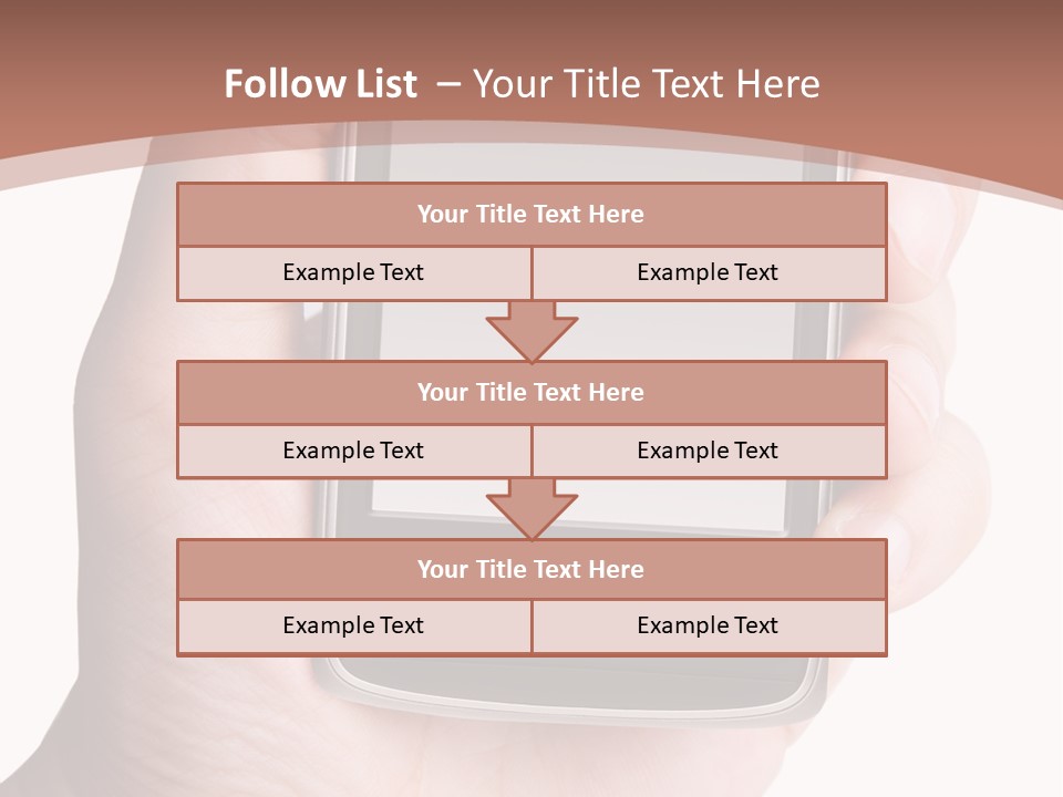 Dialing Cellular Isolated PowerPoint Template