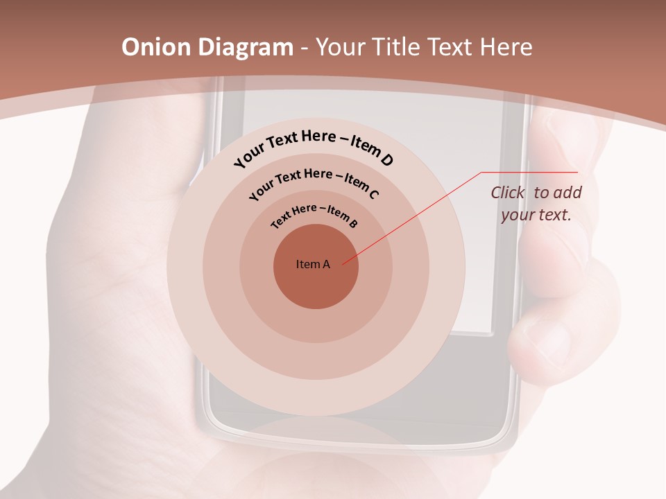 Dialing Cellular Isolated PowerPoint Template