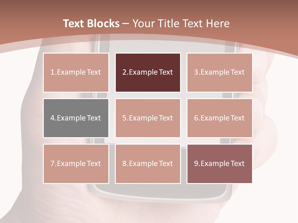 Dialing Cellular Isolated PowerPoint Template