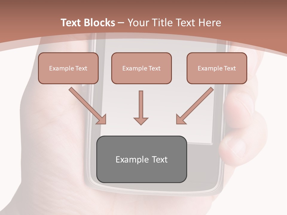 Dialing Cellular Isolated PowerPoint Template