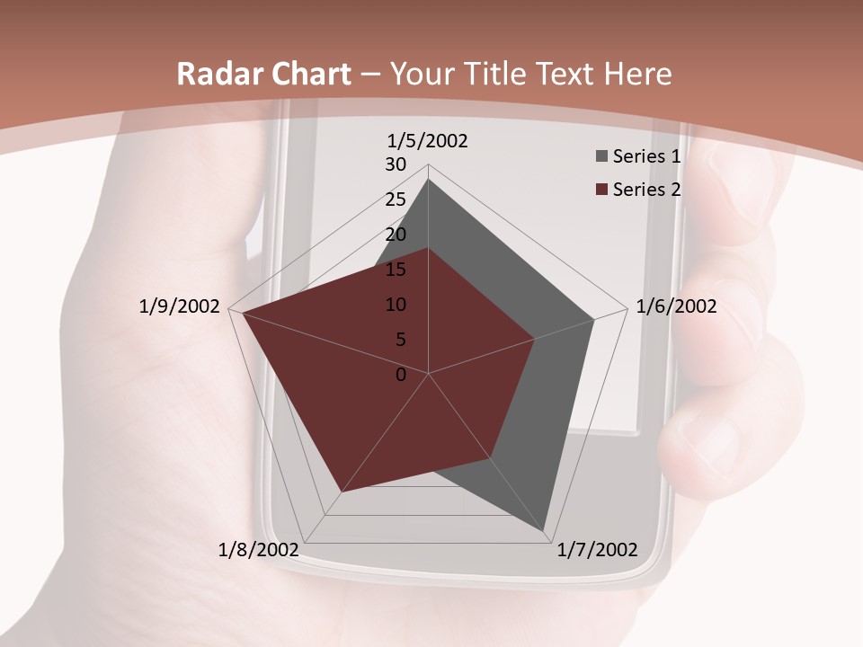Dialing Cellular Isolated PowerPoint Template