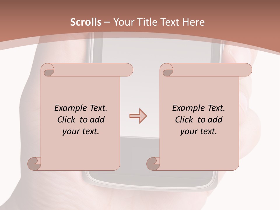 Dialing Cellular Isolated PowerPoint Template