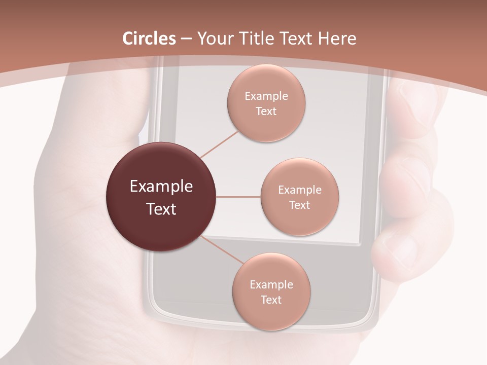 Dialing Cellular Isolated PowerPoint Template