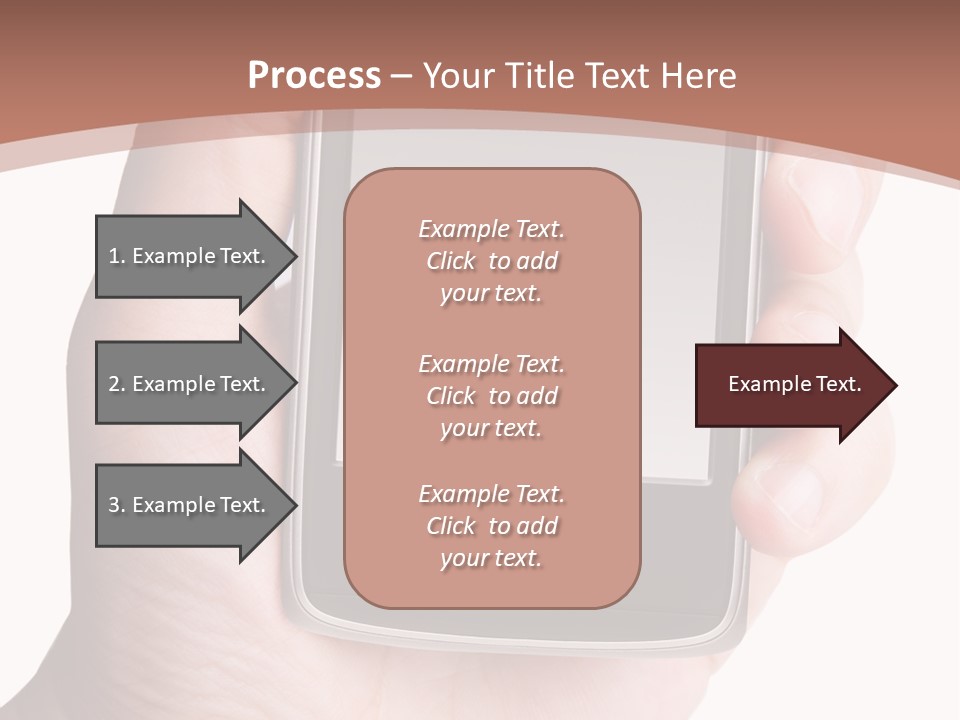 Dialing Cellular Isolated PowerPoint Template