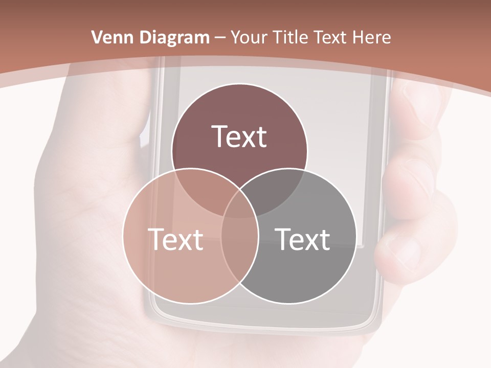 Dialing Cellular Isolated PowerPoint Template