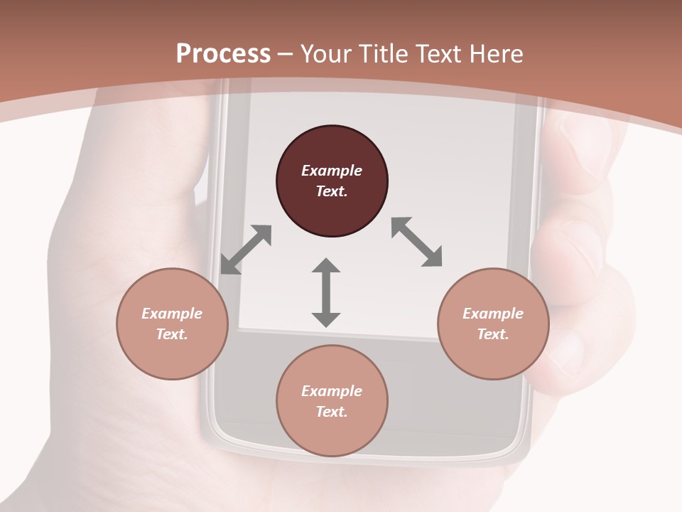 Dialing Cellular Isolated PowerPoint Template