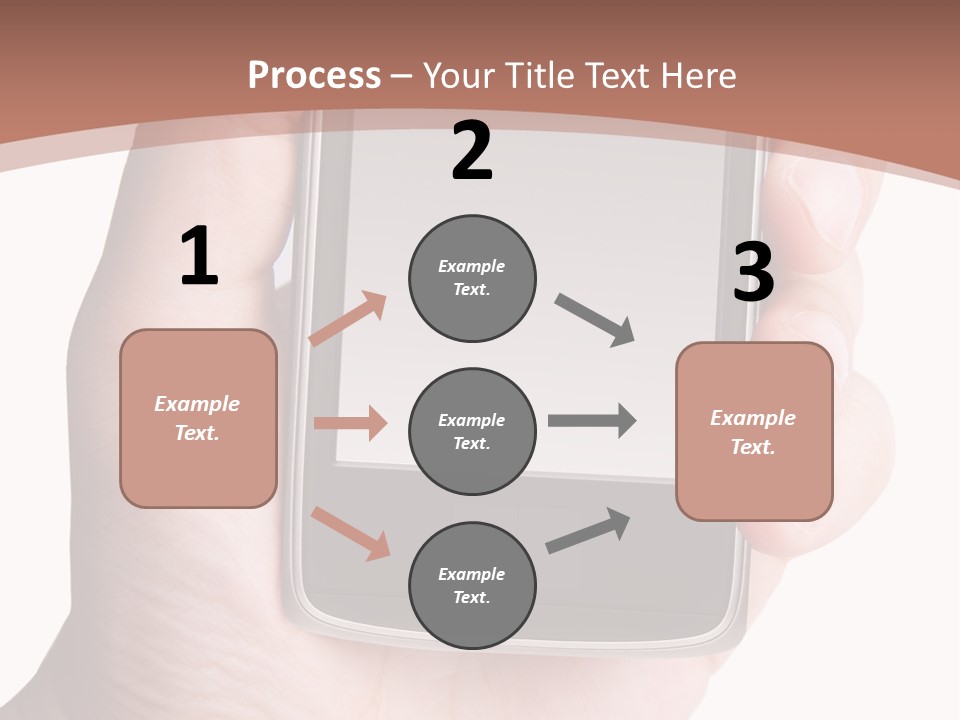 Dialing Cellular Isolated PowerPoint Template