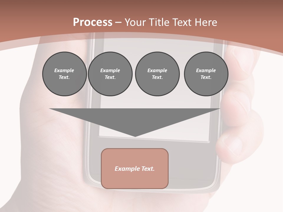 Dialing Cellular Isolated PowerPoint Template