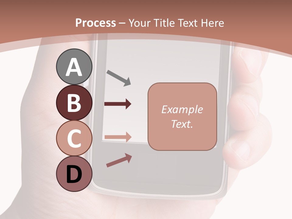 Dialing Cellular Isolated PowerPoint Template