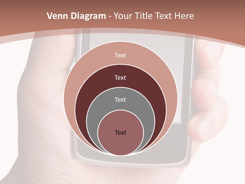 Dialing Cellular Isolated PowerPoint Template