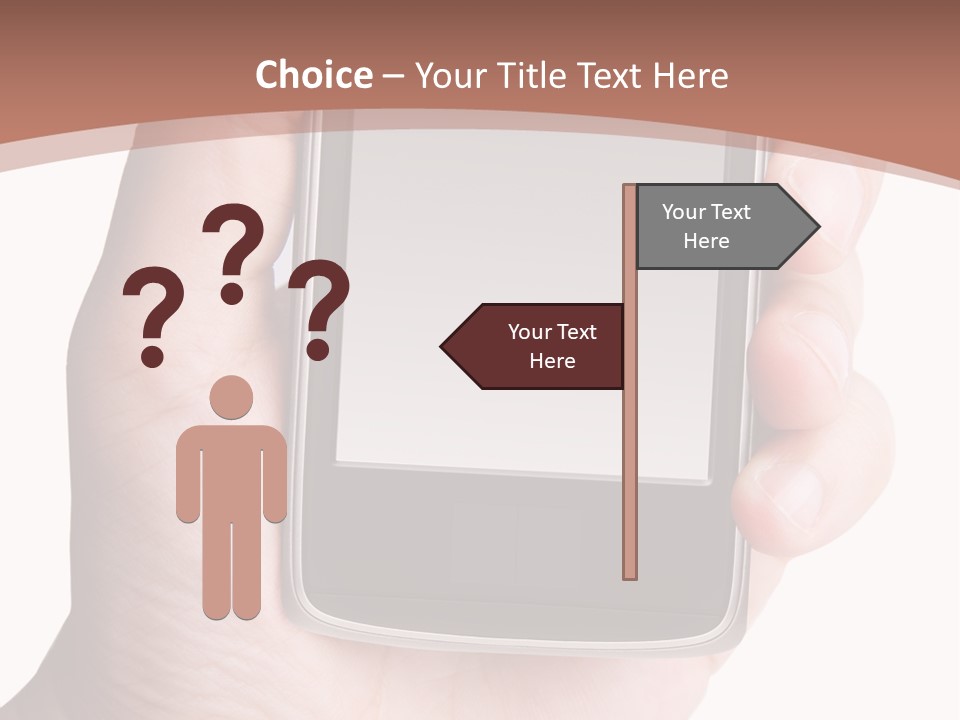 Dialing Cellular Isolated PowerPoint Template