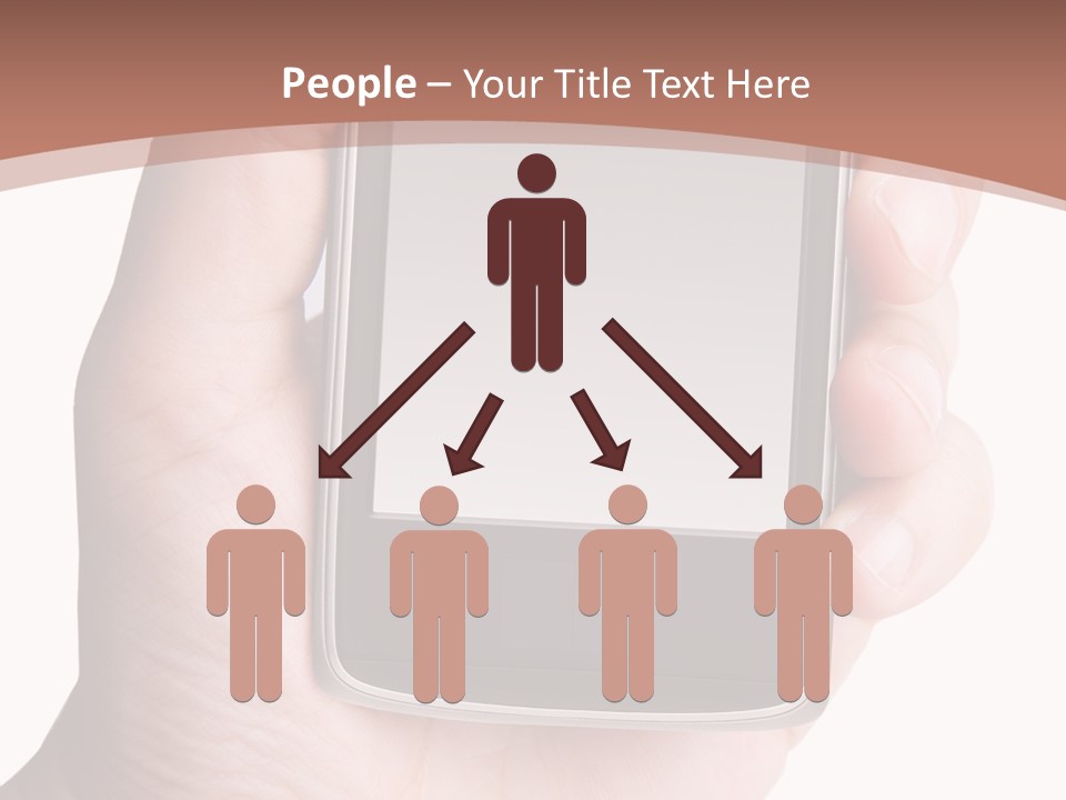 Dialing Cellular Isolated PowerPoint Template