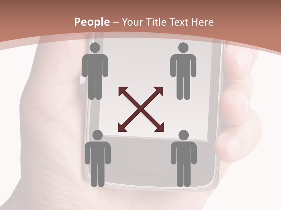 Dialing Cellular Isolated PowerPoint Template