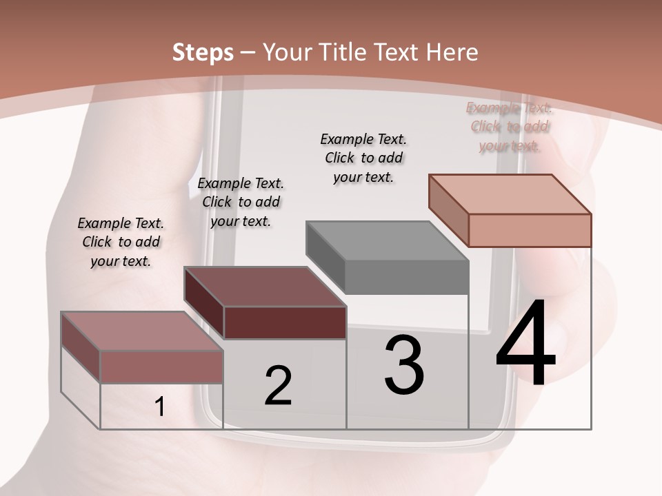 Dialing Cellular Isolated PowerPoint Template