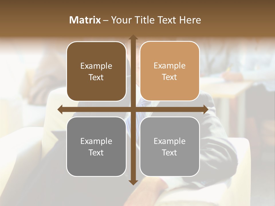 Elderly Teamwork Communication PowerPoint Template