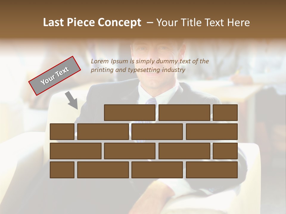 Elderly Teamwork Communication PowerPoint Template