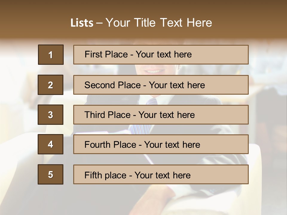 Elderly Teamwork Communication PowerPoint Template
