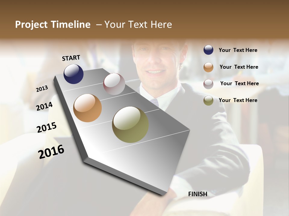 Elderly Teamwork Communication PowerPoint Template