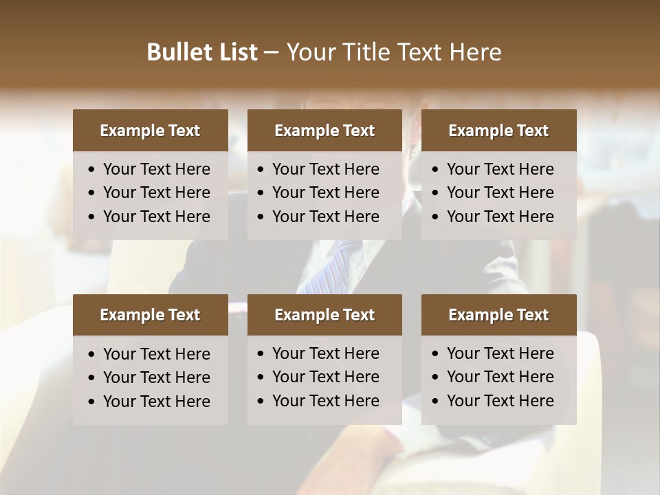 Elderly Teamwork Communication PowerPoint Template