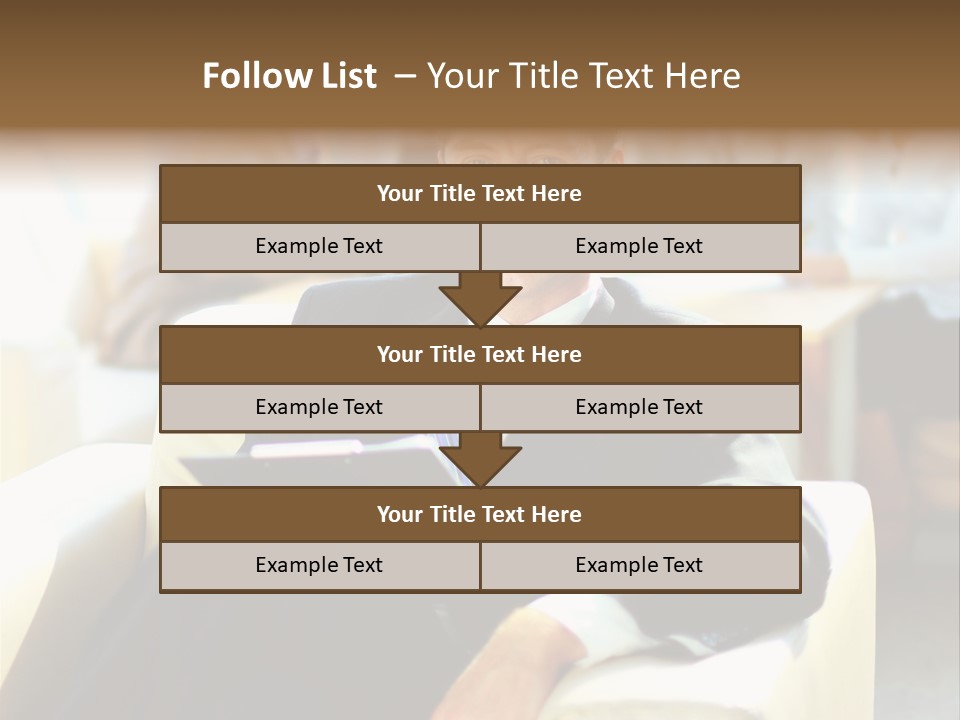 Elderly Teamwork Communication PowerPoint Template