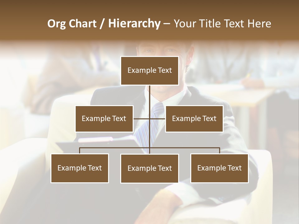 Elderly Teamwork Communication PowerPoint Template