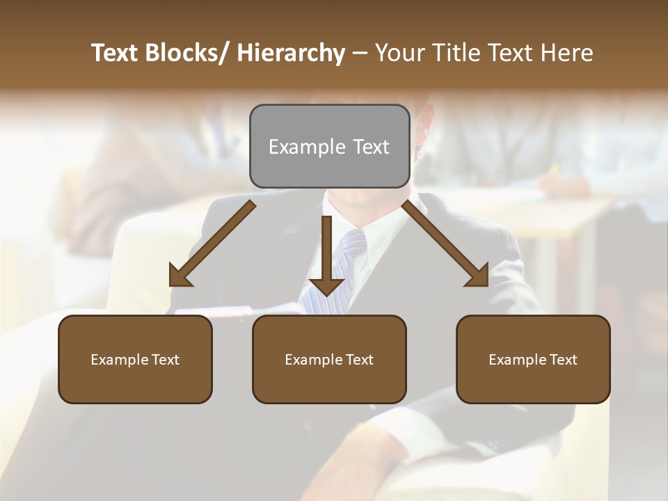Elderly Teamwork Communication PowerPoint Template